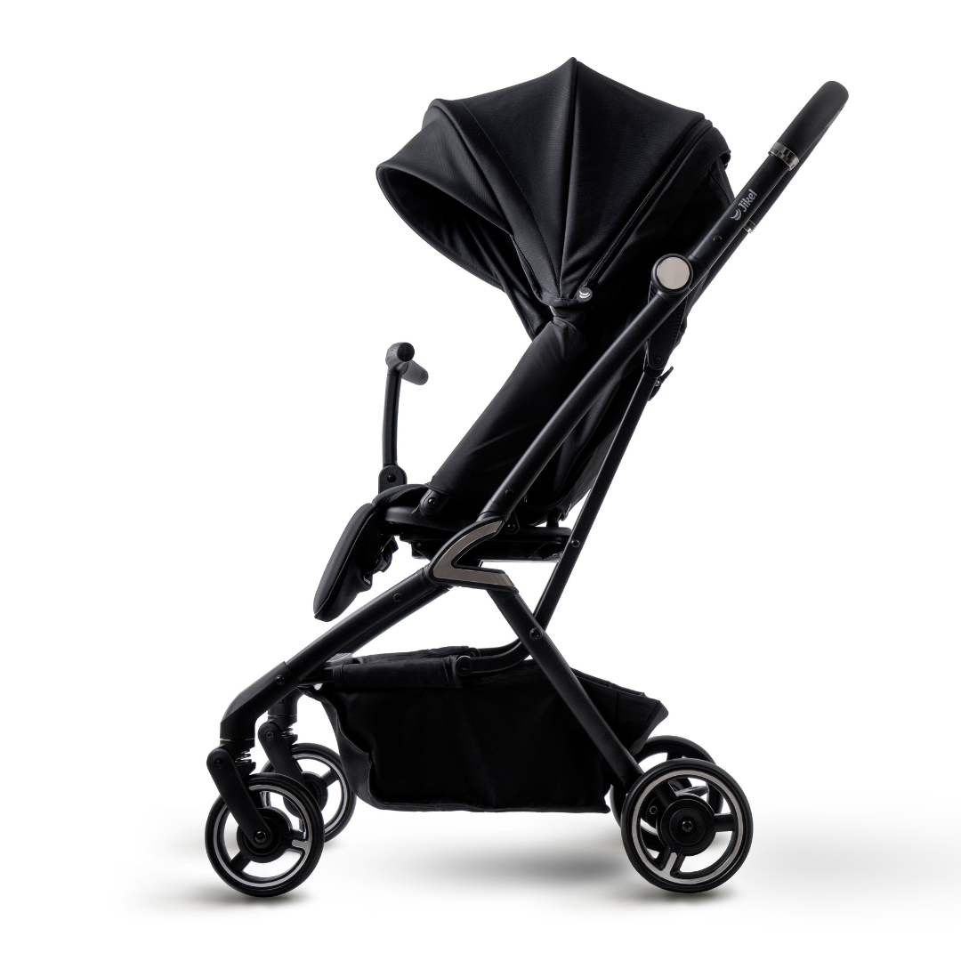 Jikel - Life 360 Reversible Compact Stroller - Black